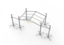 نظام تسقيف المرحلة 9x6x7m مع أجنحة السماعات