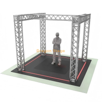 Tradeshow Booth 5x5x4m M تصميم شكل