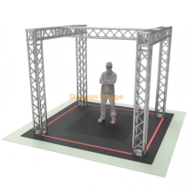 Tradeshow Booth 5x5x4m M تصميم شكل