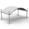 قوس الحامل إطار الألمنيوم منحني السقف الجمالون 10x6x4m