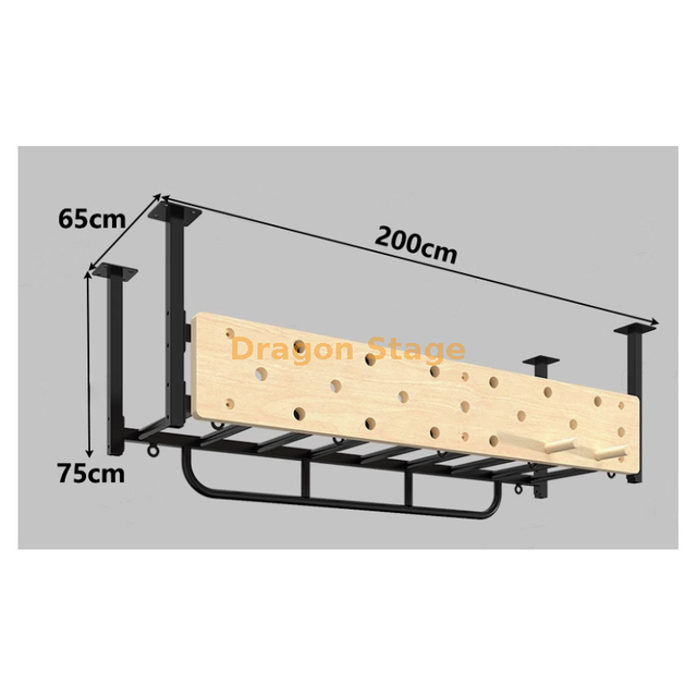 مسار النينجا - سلم سحابة متعدد الوظائف 2M مع لوحة مقبس 1.8M