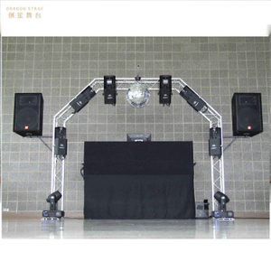 الألومنيوم مثلث حنفية الإضاءة الصوت شاشة LED DJ الزفاف الديكور الحدث الهدف آخر تروس 3x2.5m