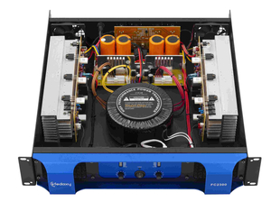 مضخم طاقة للنظام الصوتي من الفئة H مع قناتين 300 وات في 8 أوم ستريو