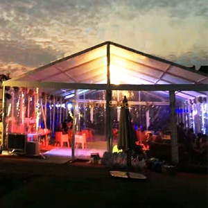 واضح مأدبة تقديم الطعام حفل زفاف خيمة قماش الخيام الفاخرة Glamping سرادق خيمة أكشاك الحدث الخيام في الهواء الطلق