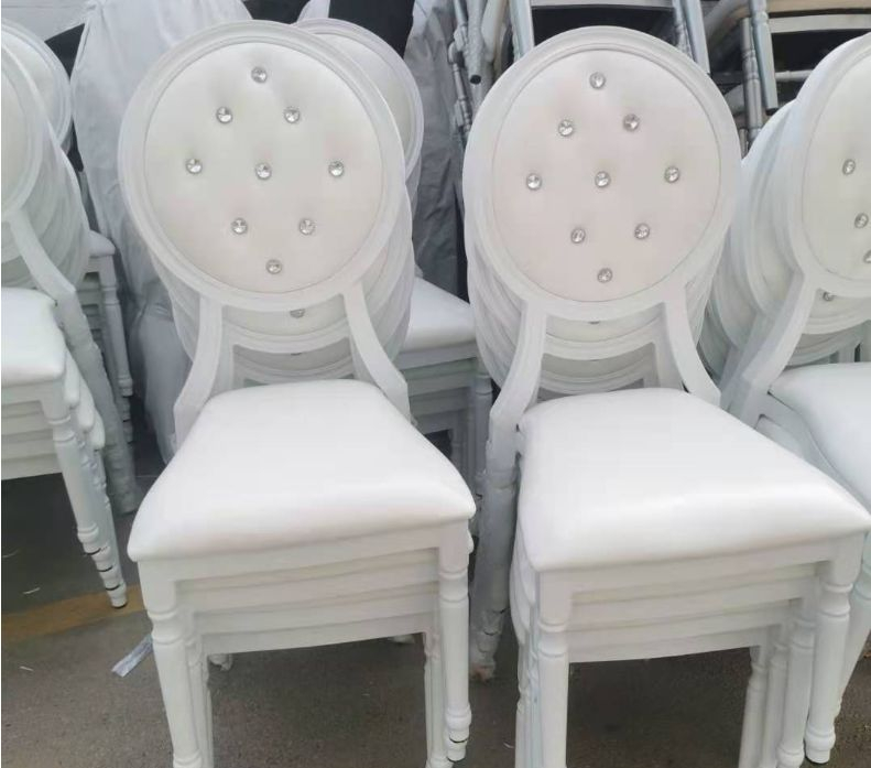 كرسي الخيزران المخصص، كرسي الولائم، كرسي الطعام ذو الظهر المستدير، كرسي الفندق، كرسي المطعم، كرسي مسند الظهر المعدني