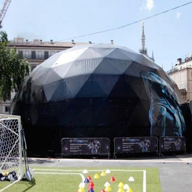 خيمة عرض سيارات مطبوعة بعلامة تجارية 100 قدم