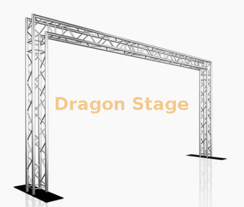 عمود الهدف 290 مم، تروس شاشة LED 5 × 5 م