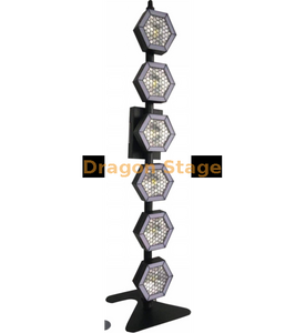 6 أضواء خلفية بكسل LED سداسية خطية