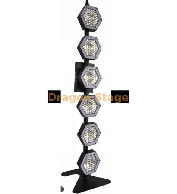 6 أضواء خلفية بكسل LED سداسية خطية