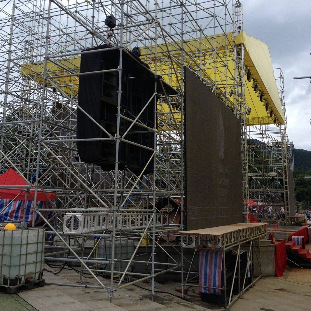 LED LED LAYHER Support Truss Stage