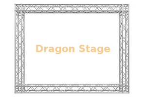 3x3m 290mm مربعة إطار الجمالون