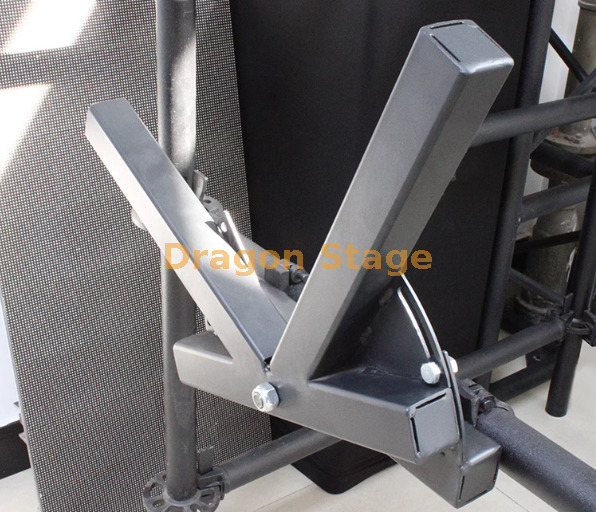 حامل دعم الجدار LED قابل للتعديل زاوية (3) 