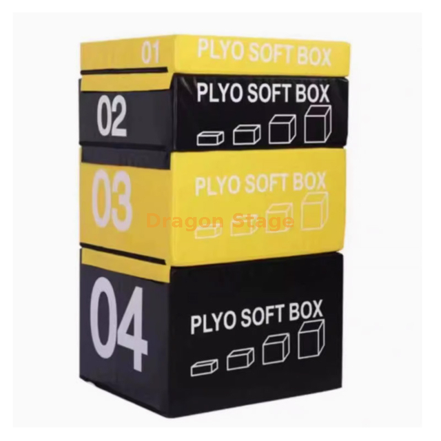 التدريج التدريجي قفز مربع التدريب الصالة الرياضية معدات صندوق القفز