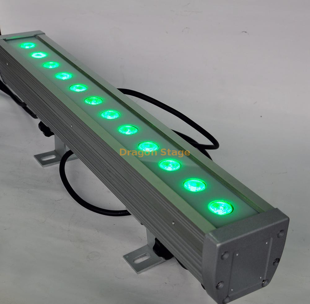 12 خرزة 3 في 1 مقاوم للماء لغسيل الجدران RGB LED ضوء الغسيل