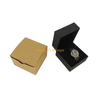صندوق خشبي مصنع مخصص OEM شعار مخصص هدية صغيرة رخيصة Pu Leather Watch Box