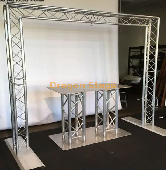 الألومنيوم المحمولة DJ Booth الإضاءة Truss Gentry قوس 3x2m