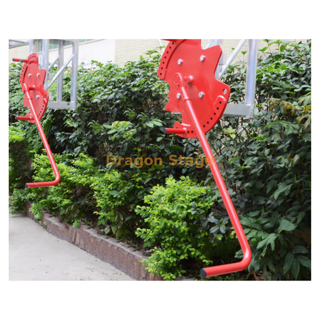 يدوي يدوي فريسبي صدعه الأحمر