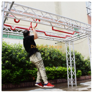 Red Parkour Challenge Mostract Prop Propological Proachological Training Pield 