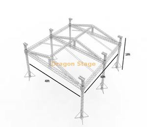 تروس الإضاءة من الألومنيوم في الهواء الطلق 60x40x18ft