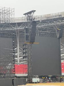 برج مكبر الصوت الثقيل للخدمة الصلب 18M للحفل الموسيقي في الهواء الطلق