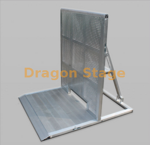 الحفلات الموسيقية حواجز تحطم الألومنيوم مع ثقب الكابل