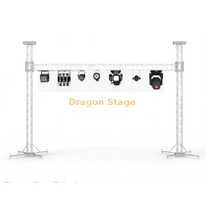 نظام تروس من سبائك الألومنيوم مقاس 7 × 7 م | جهاز إضاءة LED وإضاءة المسرح المحمول