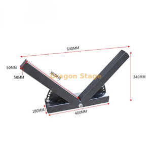 Layher truss angle حامل دعم الجدار LED قابل للتعديل