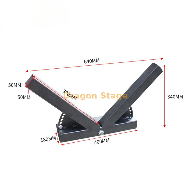 Layher truss angle حامل دعم الجدار LED قابل للتعديل