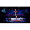 تصميم مرحلة الكنيسة المحمولة المخصصة ذات المربع الواحد