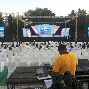 سعر جيد الألومنيوم dj الإضاءة الجمالون للبيع