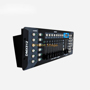192 وحدة التحكم DMX512 وحدة التحكم في المرحلة معدات الإضاءة الاسمية ضوء Cob وحدة التحكم في ضوء السطح DMX192 Console