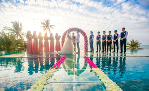 مهرجان الزفاف ديكور الحدث الألومنيوم الألياف الزجاجية الاكريليك شفافة منصة المرحلة بركة سباحة للبيع