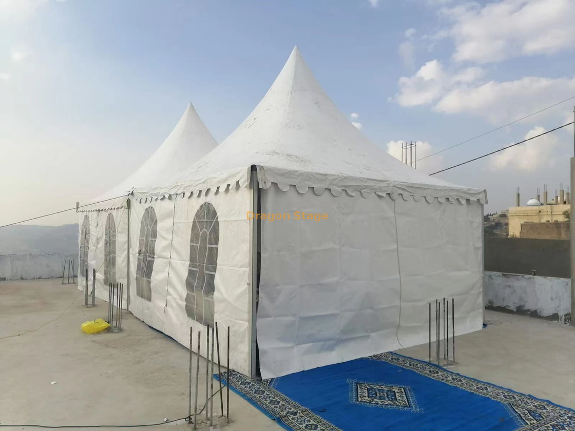 حدث سوق معرض عرض وظيفة بازار خيام زفاف 5 × 5 م