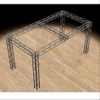 جلوبال تروس 10'x20'x10 'كشك المعرض التجاري / نظام العرض المعياري F34 Box Truss