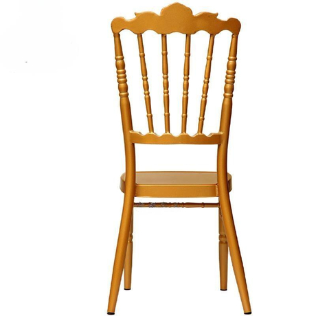 كرسي الملكة الجديد من سبائك الألومنيوم، كرسي الخيزران المشترك، كرسي القلعة المعدني على الطراز الأوروبي، كرسي الزفاف، مطعم الفندق، كرسي الخيزران المشترك بالجملة