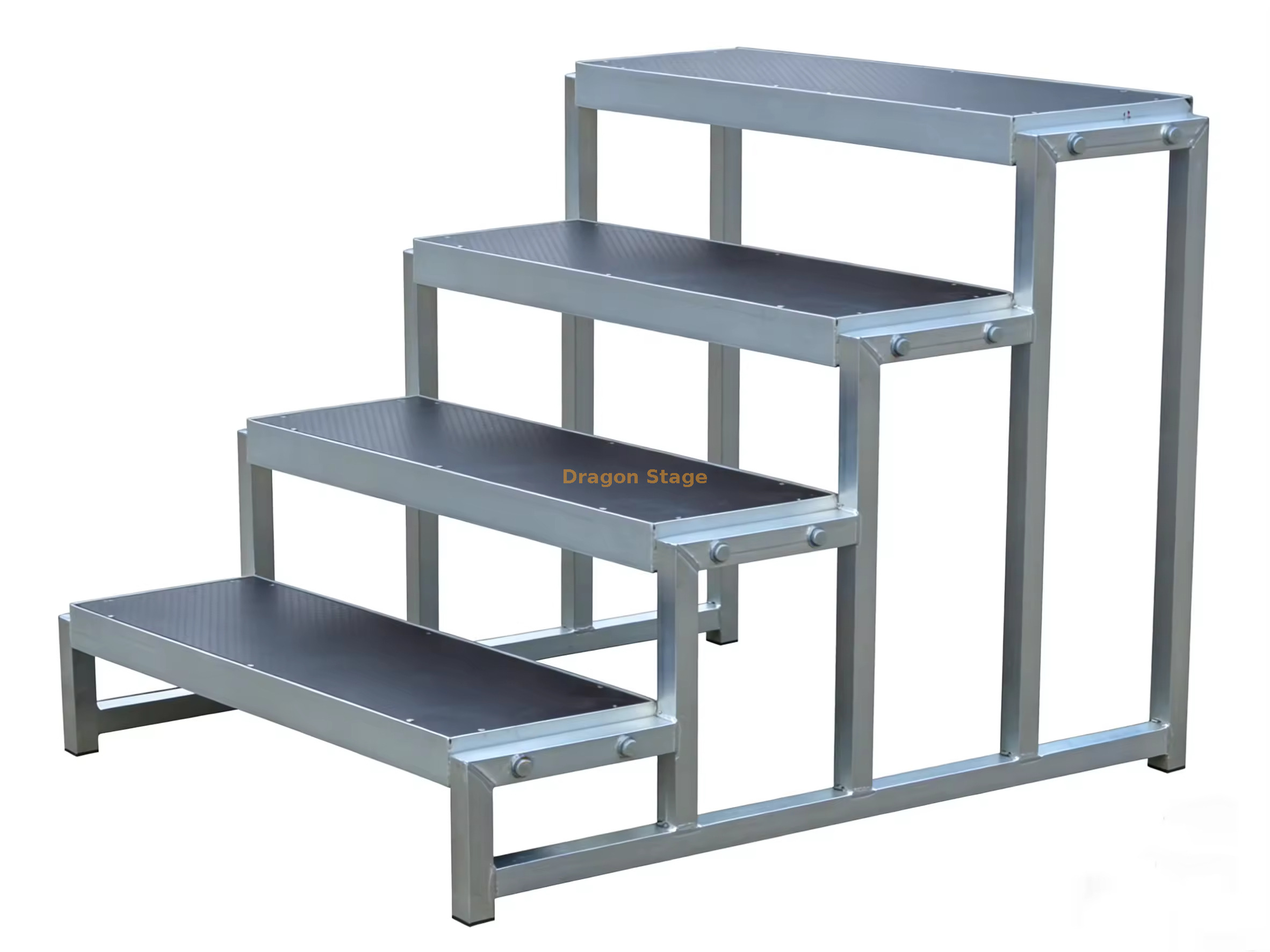 سطح مرحلة غير قابل للانزلاق 4 خطوات 