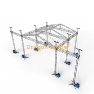 سقف مكبر صوت عريض 6 أمتار المرحلة 12x10x8m