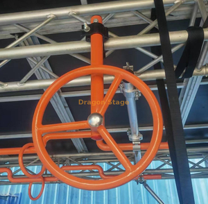 نينجا معدات التدريب البدني على جانب عجلة مثبتة