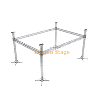 20x10x7m الألومنيوم مربع الإضاءة الجمالون للداخلية