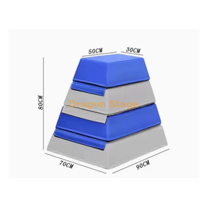معدات التدريب على اللياقة البدنية باركور مجموعة كاملة من الحواجز