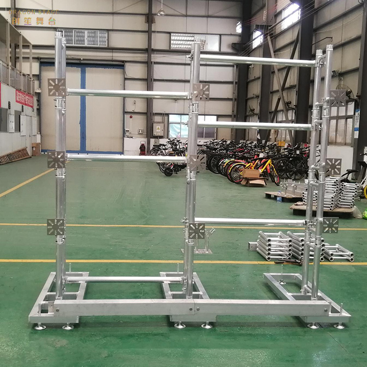 تخصيص شاشة LED على الحائط حامل دعم الجمالون لخزانة LED 13x5