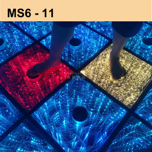 المرحلة المؤثرات الخاصة RGB Twinkle Dance Floor MS6-11