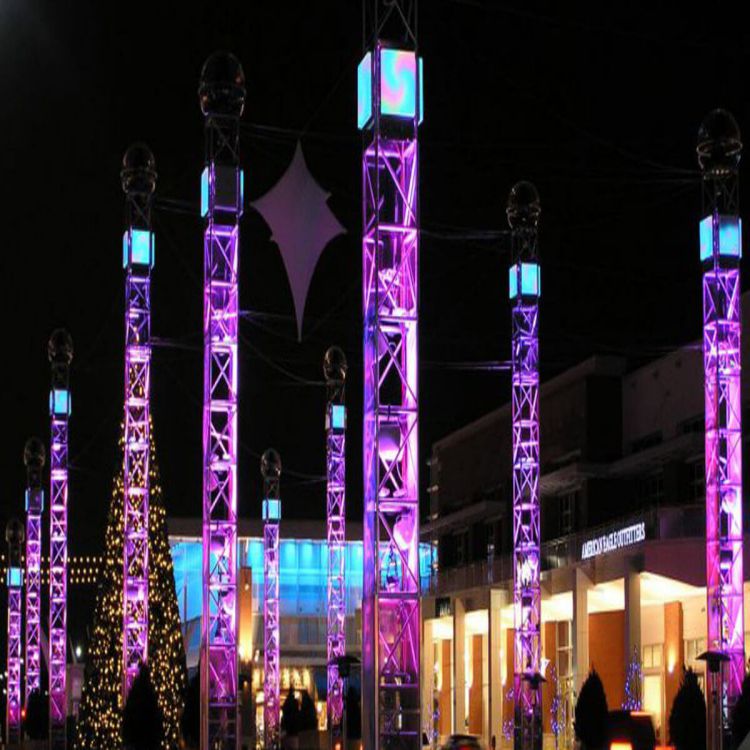 عمود الألومنيوم تروس