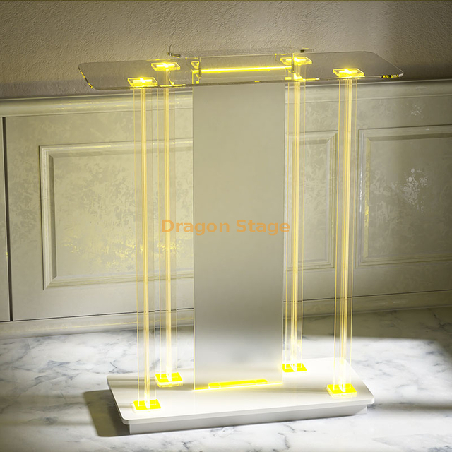 شفافية عالية منبر أكريليك منبر شبكي منبر ومدرسة للكنيسة 