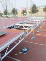 منصة الحفلة الموسيقية المحمولة في الهواء الطلق 16 × 14 م