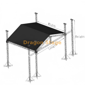 تروس نظام إضاءة الحفلات الموسيقية تروس ألومنيوم 14x10x14m