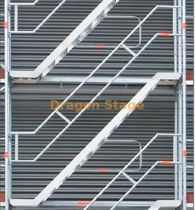 تسلق سلالم منصة لسقالات Layher