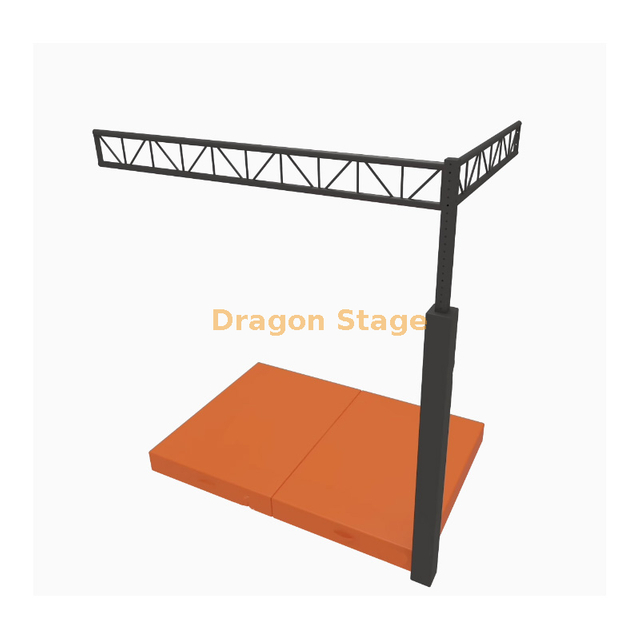 Ninja Warrior Fitness Race Double Layer Steel Tube Base Base Track Frame Side Tail Frame