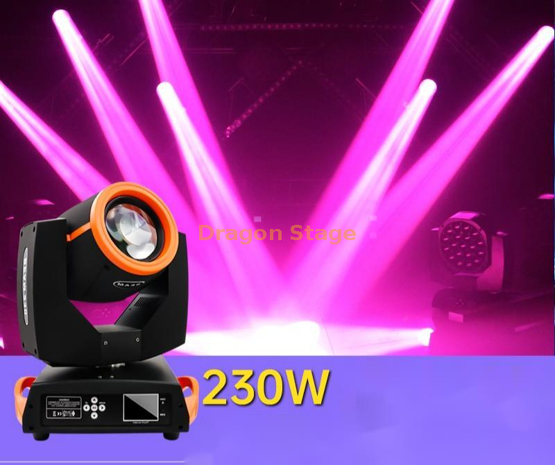 LED 230 عرض أضواء المسرح ذات الرأس المتحرك