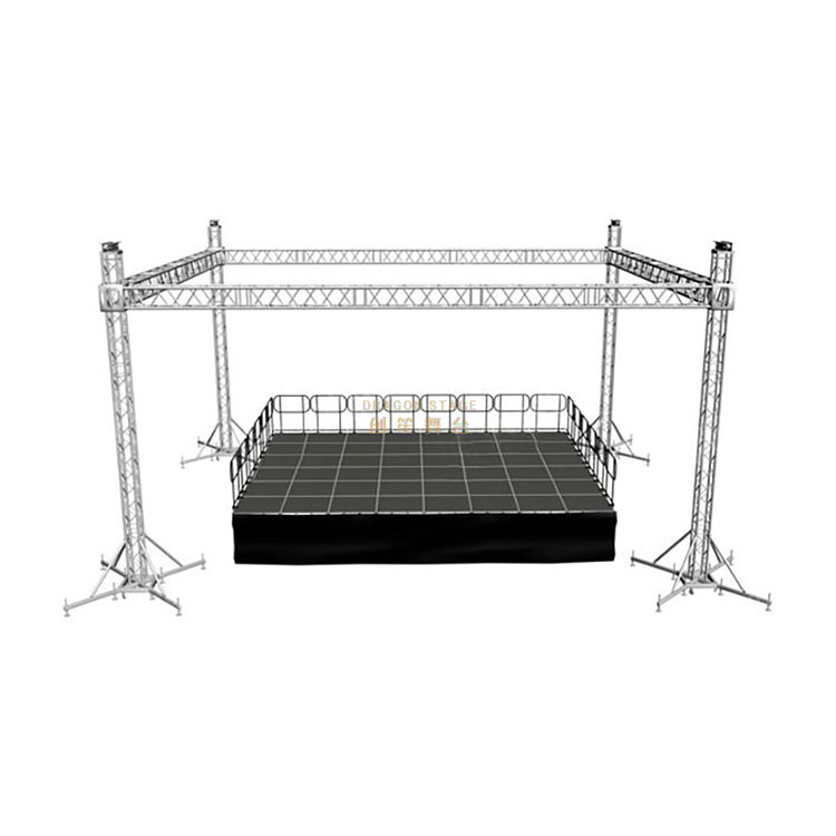 نظام إضاءة محمول من الألومنيوم للموسيقى مقاس 6 × 5 × 6 م